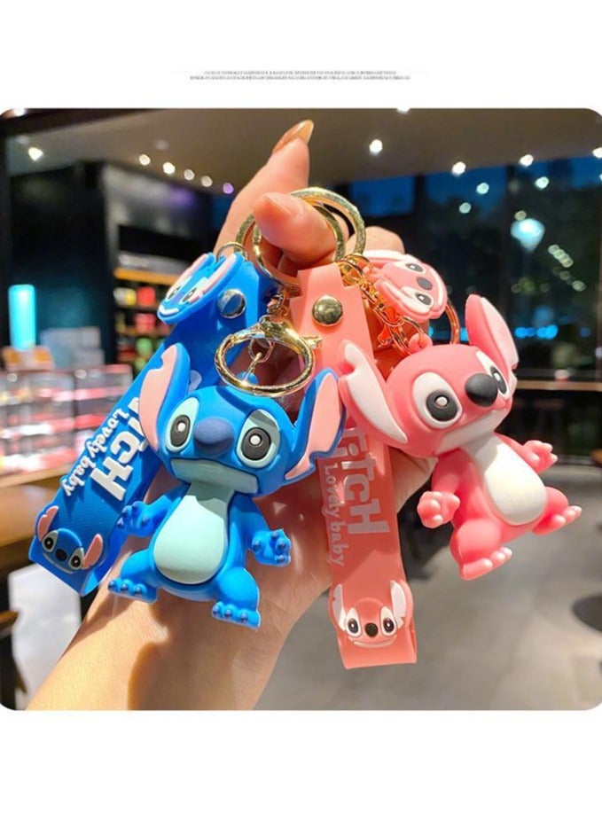 الإبداعية الكرتون الحلوى غرزة المفاتيح لطيف كعكة غرزة سلسلة المفاتيح الرجال والنساء حقيبة قلادة - Image 2