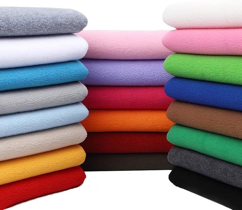 Polar Fleece Fabric Material, Soft Handle Warm Faux Fur Plush Anti Pill Washable DIY Polyester Fleece Material, for Sewing and Splicing, Glove Linings, Gnomes, Apparel, Pet Beds, 50x160cm (Color : Gr - Image 1