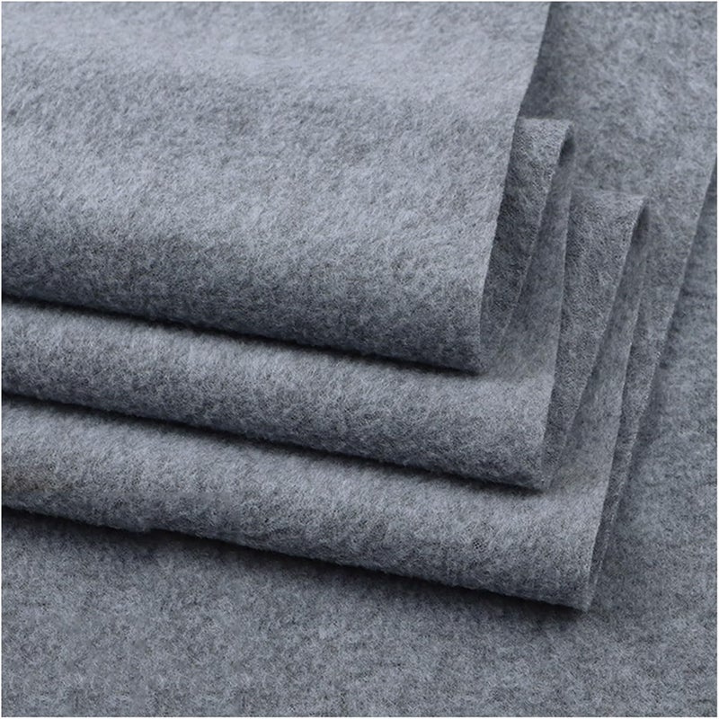 Polar Fleece Fabric Material, Soft Handle Warm Faux Fur Plush Anti Pill Washable DIY Polyester Fleece Material, for Sewing and Splicing, Glove Linings, Gnomes, Apparel, Pet Beds, 50x160cm (Color : Gr - Image 2