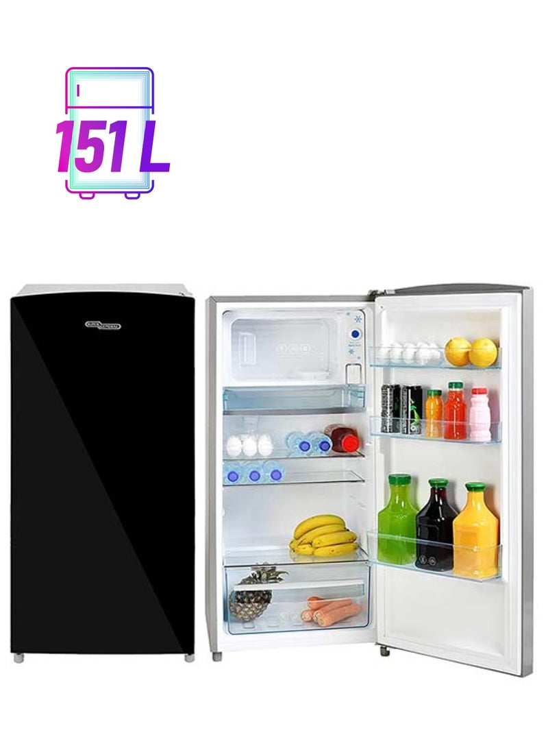 SUPER GENERAL Single Door Refrigerator 573 W SGR186 Black - Image 1