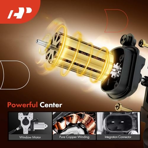 A-Premium Power Window Regulator with Motor Replacement for Chevrolet Impala 2000-2005 Front Right Passenger Side - Image 4