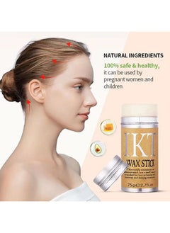 IKT Wax Stick - Hair Wax stick Strong and Long Lasting Hold Non Greasy Styling Wax for Flyaways Edge Frizz Hair Suitable for Unisex  - Image 4