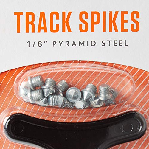 Sof Sole Replacment Steel Track Spikes for Running Shoes, Pyramid 1/8-Inch - Image 3