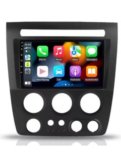 ستيريو سيارة أندرويد لـ Hummer H3 2005-2010 يدعم Apple Carplay Android Auto لاسلكيًا 4 جيجابايت من ذاكرة الوصول العشوائي واجهة سريعة كاميرا AHD متضمنة 4G Wifi USB شاشة تعمل باللمس QLED