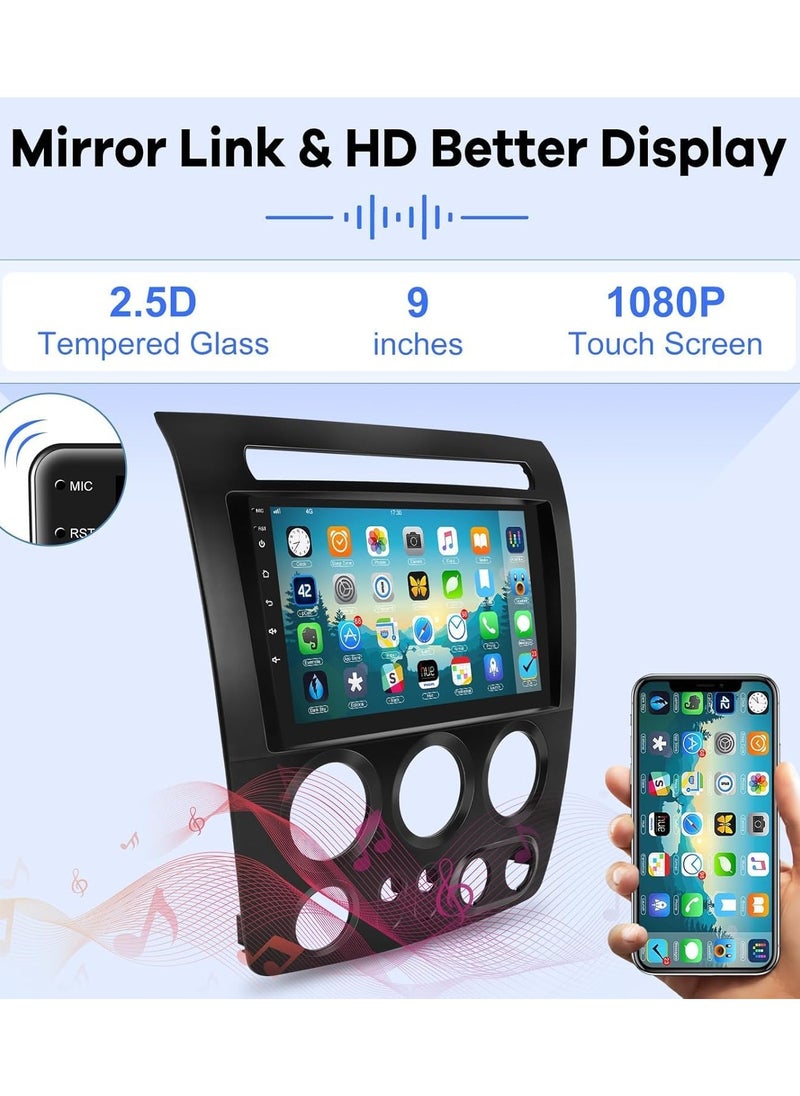 فيريكس ستيريو سيارة أندرويد لـ Hummer H3 2005-2010 يدعم Apple Carplay Android Auto لاسلكيًا 4 جيجابايت من ذاكرة الوصول العشوائي واجهة سريعة كاميرا AHD متضمنة 4G Wifi USB شاشة تعمل باللمس QLED  - Image 4