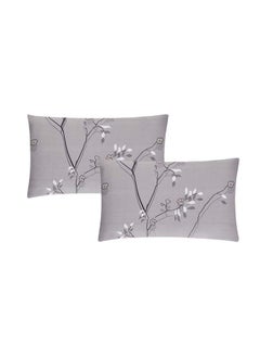 Hours Comforter Set With A Durable And Soft Jacquard Fabric And A Modern And Distinctive Pattern That Satisfies All Tastes, 4 Pieces, Single Size