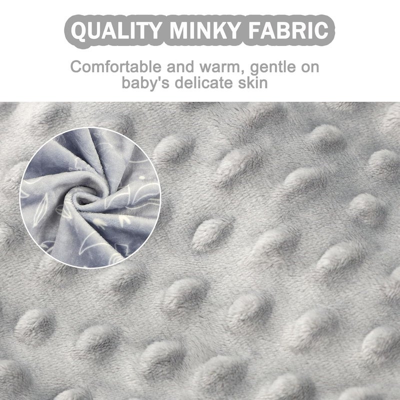 DILIMI Minky Seat Cover Compatible with Bumbo Seat Removable Ultra Soft Comfortable Warm Seat Slipcover for Baby Boy and Girl Dinosaur - Image 2