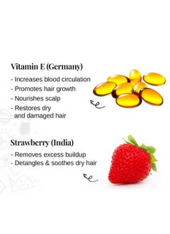 BARE ANATOMY Bare Anatomy Junior Gentle Cleansing Shampoo For Kids from 5-12 Years | Tear-Free & Hypoallergenic pH 5.5 | Coconut Milk Protein, Almond Oil, Vitamin E & Strawberry | SLS & Paraben Free | Vegan -250ml  - Image 4