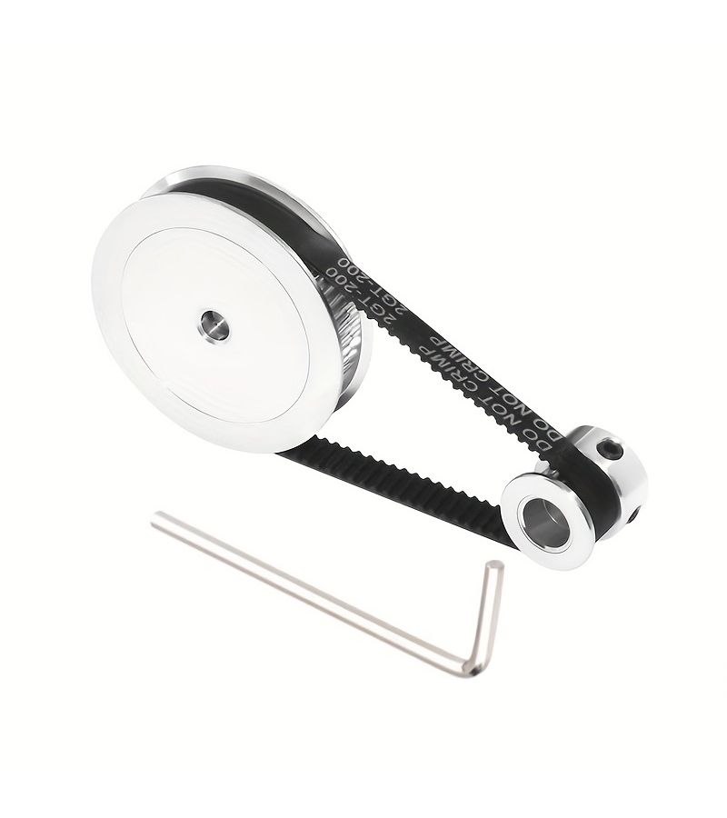 2GT 20 60 Teeth Timing Pulley Set 6.35mm Bore 6mm Belt Width - Image 1