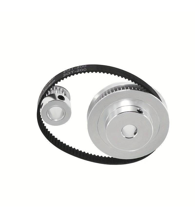 2GT 20 60 Teeth Timing Pulley Set 6.35mm Bore 6mm Belt Width - Image 4