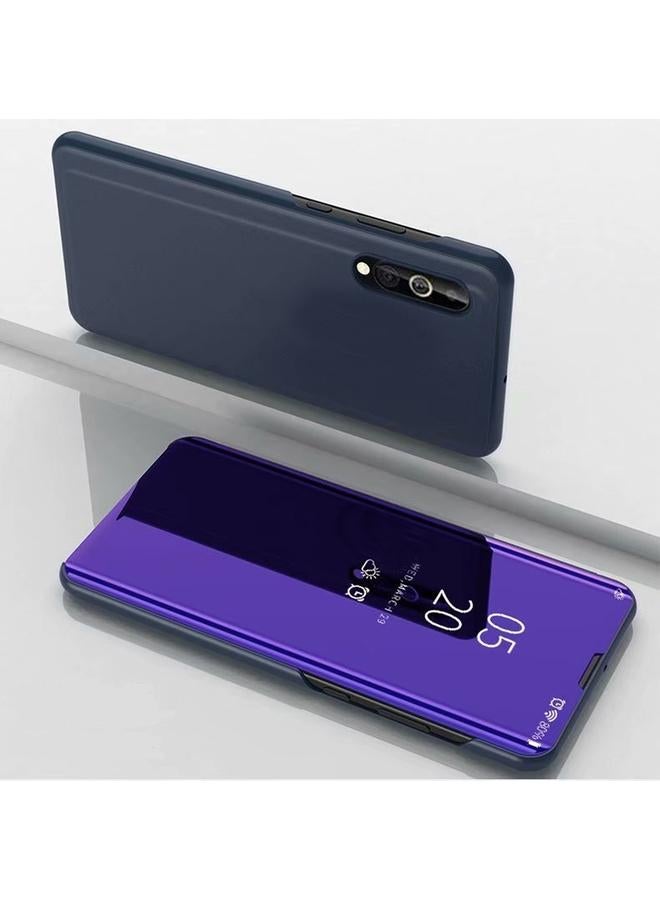 S-TOP Case For Huawei Enjoy 10e Plated Mirror Horizontal Flip Leather Case with Holder - Image 1