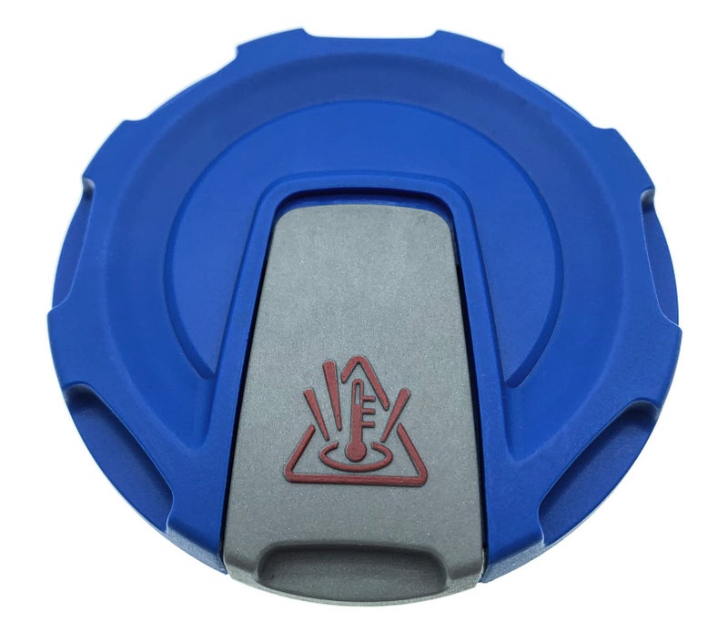 Radiator Expansion Tank Coolant Reservoir Cap Cover for Audi A4 A5 A6 A7 A8L S4 S5 Q5 Q7 Q8 RS4 RS5 VW Toureg Porsche Coolant Recovery Surge Tank CapReplace 4M0121321J 4M0121321K Antifreeze Cap