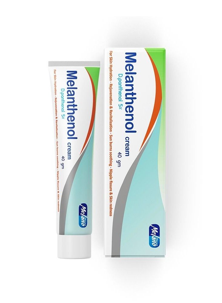 ميلانوفارما ميلانثينول كريم مع جل مرطب للبشرة لجميع أنواع البشرة 40X2 جم - Image 2