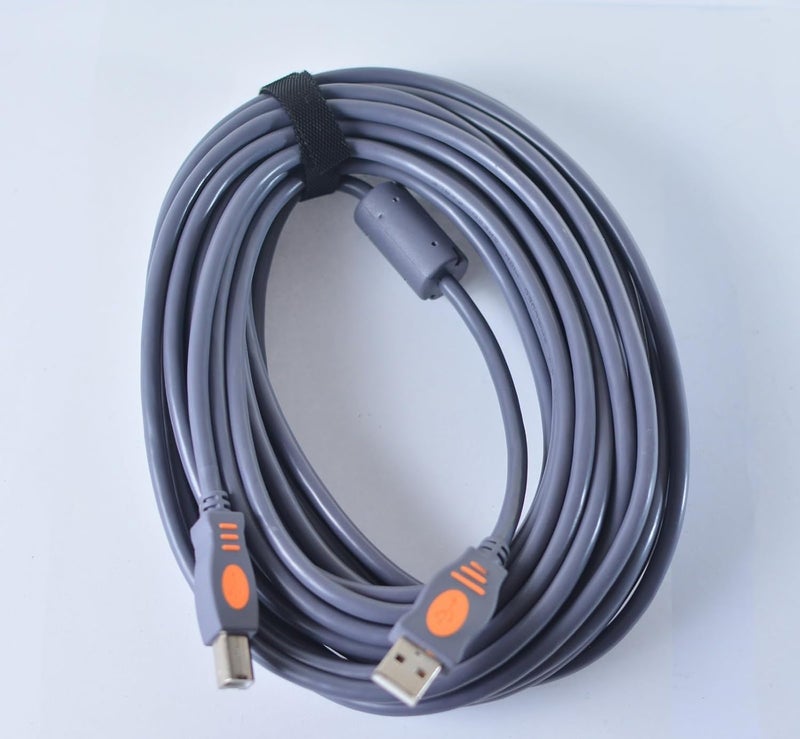 Cable USB printer 2.0 High Speed Gray color 10M USB AM to BM printer cable Gray Color High Quality 10meters -