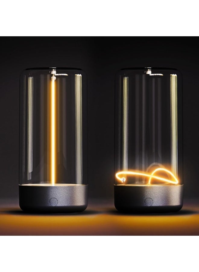 مصباح الطاولة المغناطيسي المبتكر – إضاءة LED مرنة بتصميم عصري (Filament Magnetic Lamp) - Image 1