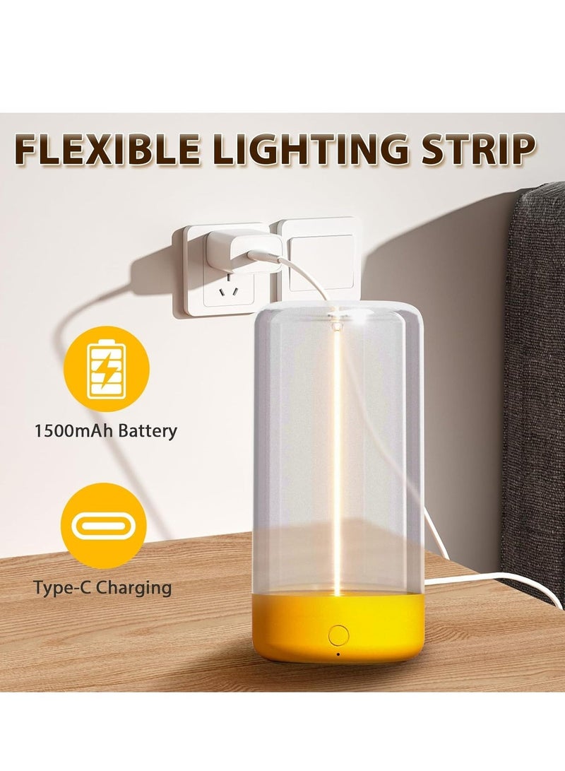 مصباح الطاولة المغناطيسي المبتكر – إضاءة LED مرنة بتصميم عصري (Filament Magnetic Lamp) - Image 5