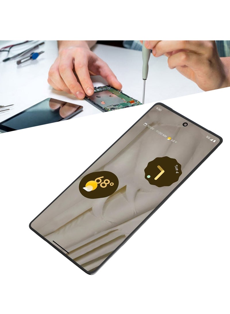 Screen Replacement 6.3 Inch 2400 X 1080px Phone Touch Screen Assembly with Repair Tools for Pixel 7 5G GVU6C GQML3  - Image 3