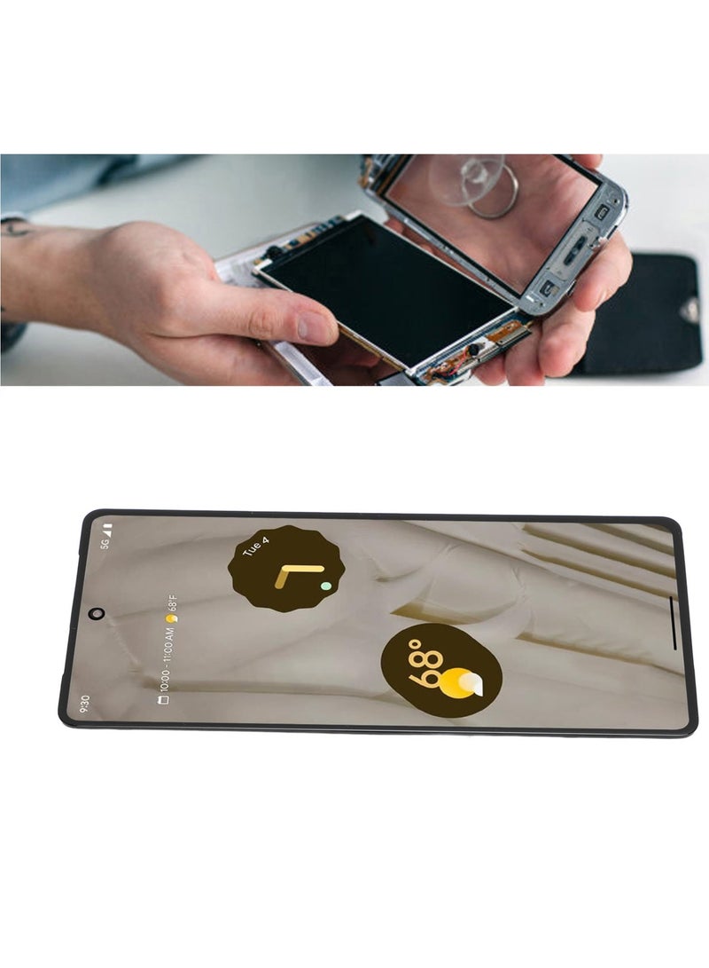 Screen Replacement 6.3 Inch 2400 X 1080px Phone Touch Screen Assembly with Repair Tools for Pixel 7 5G GVU6C GQML3  - Image 4