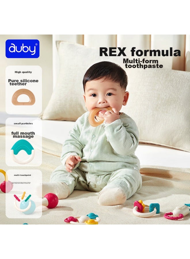 Auby Rattle Teether For 0-6 Months, Infant Soothing Toy, Newborn Gift Box, Pangdonglai Style, New Year Gift - Image 2