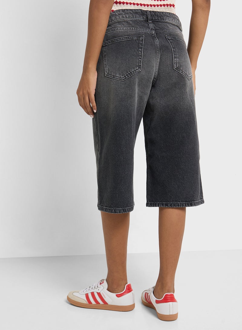 ONLY Onlcobain Denim Shorts  - Image 2