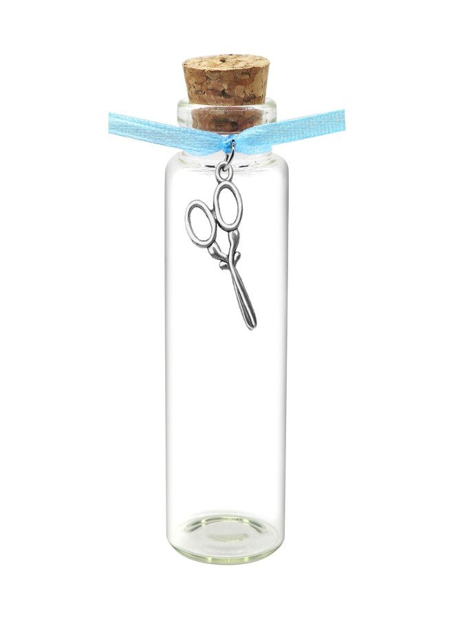 Liannan First Haircut Curl Keepsake Jar，Personalized First Curl Baby's First Lock of Hair，My First Haircut Keepsake，Custom First Haircut Photo Gift (blue) - Image 5
