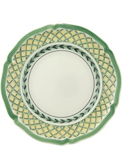 Villeroy & Boch Villeroy & Boch French Garden Orange Bread & Butter Plate, 6.5 in, Premium Porcelain, White/Multicolored  - Image 1