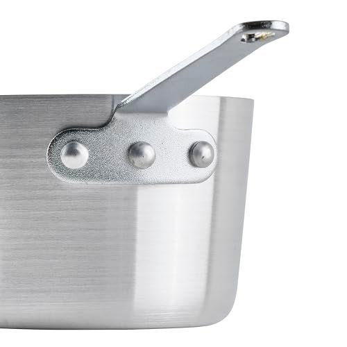 Winco Heavy-Duty Aluminum Tapered Sauce Pan, 3mm, 1.5 Quart - Image 5