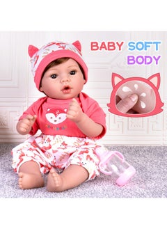 Aori Aori Lifelike Reborn Baby Doll- 18 inch Realistic Newborn Baby Dolls, Real Life Baby Girl Dolls  - Image 3
