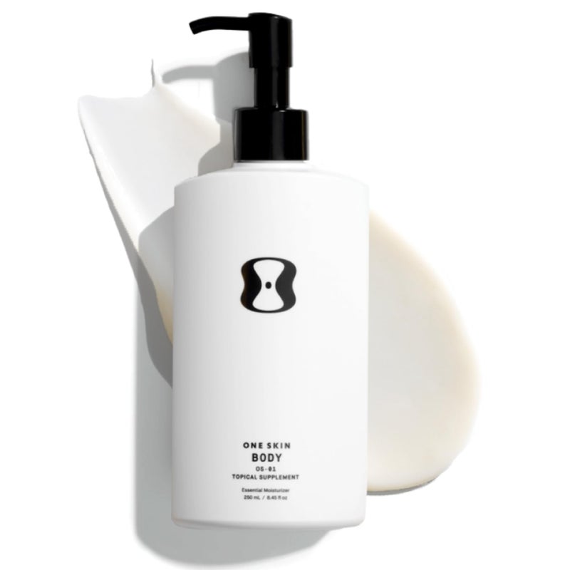 OneSkin BODY OS-01 Peptide Topical Supplement & Skin Longevity Age Reversal Moisturizer | Safe for Sensitive Skin, Fragrance-Free, 250 mL / 8.45 oz - Image 1