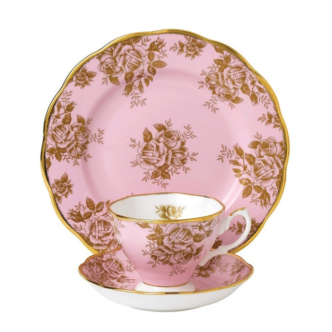 100 YEARS 1960 3PIECE SET TEACUP SAUCER PLATE 8