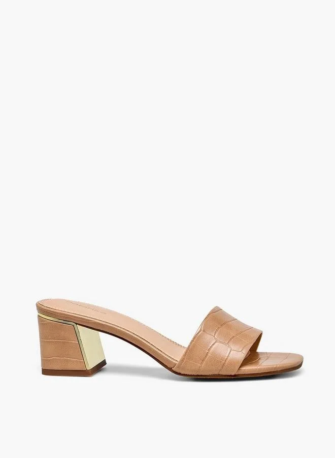 بابريكا Women Slip-On Block Heel Sandals