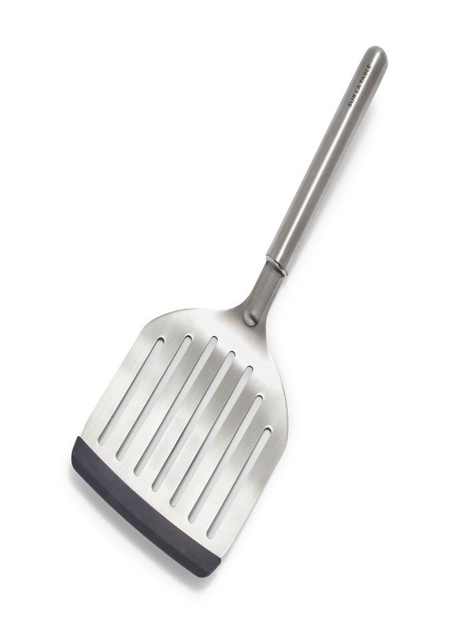 Sur La Table XL Silicone Edge Turner, Silver - Image 1