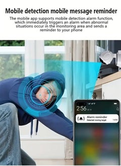 Generic Wireless Network IP Pet Home Camera Video Recording Motion Detection with Two-Way Audio and Night Vision Pet Camera for Home Indoor Use  - Image 2