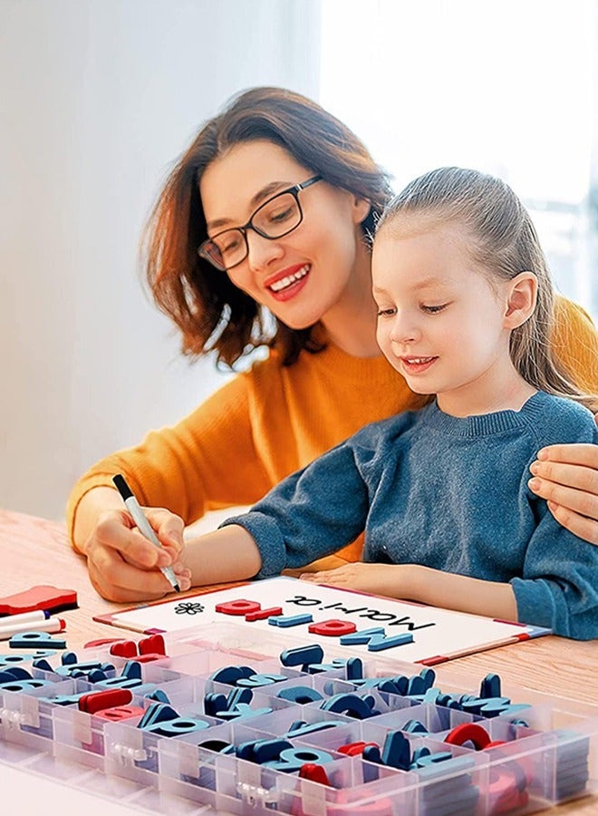 general Magnetic Letters Kit, A-Z Foam Magnetic Letters, Alphabet Letters, 234 Pcs with Large Double-Side Magnet Board, Educational Refrigerator Magnets for Preschool Learning Spelling - Image 2