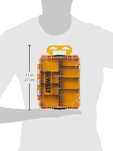 DEWALT DEWALT Tool Box, Tough Case Organizer, Medium, 8-Compartments, for Small Tools and Accessories (DWAN2190)  - Image 3
