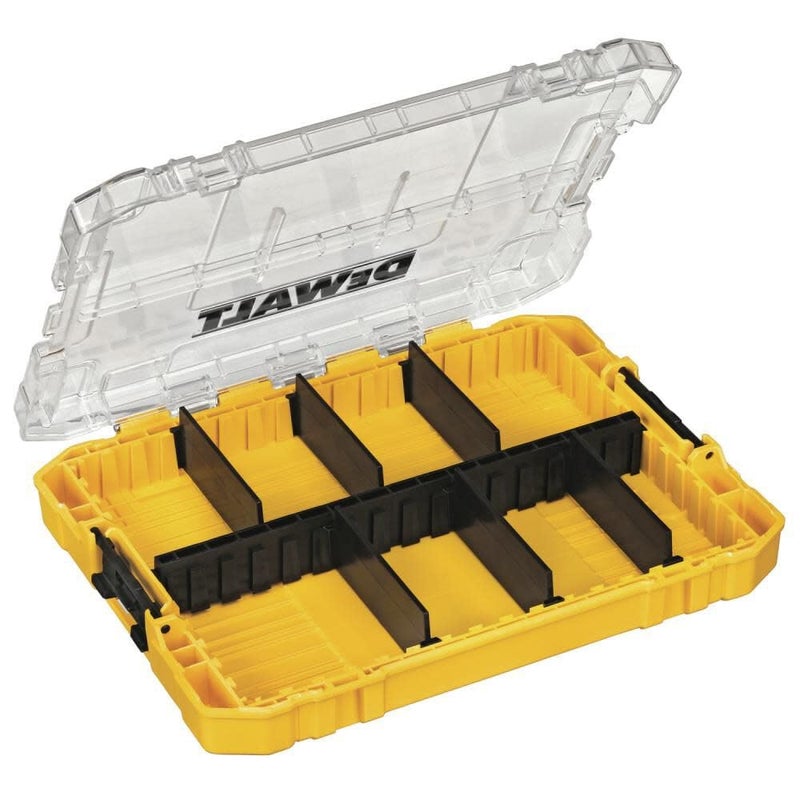 DEWALT DEWALT Tool Box, Tough Case Organizer, Medium, 8-Compartments, for Small Tools and Accessories (DWAN2190)  - Image 4