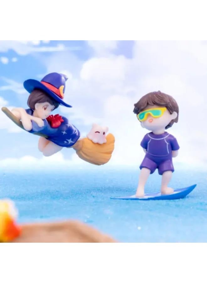 B&K Mini Aquarium Floating  Decor Accessories 5 Types - Image 4