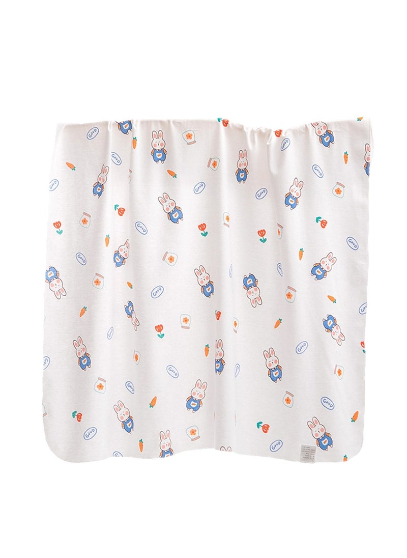 Generic 85cm newborn baby bag simple cotton thin swaddle blanket newborn delivery room wrap  - Image 1