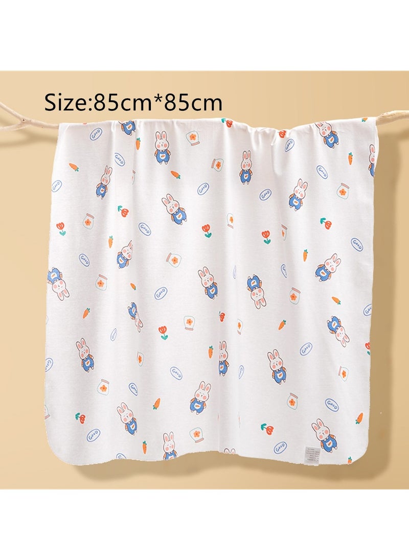 Generic 85cm newborn baby bag simple cotton thin swaddle blanket newborn delivery room wrap  - Image 2
