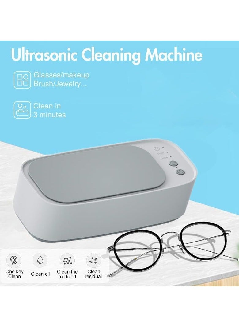 Ultrasonic Cleaner, 45khz Ultrasonic Jewellery Cleaner, Portable And Low Noise Jewellery Cleaner Ultrasonic, for Cleaning Jewelry, Eyeglasses, Watches, Ring, Necklace  - Image 2