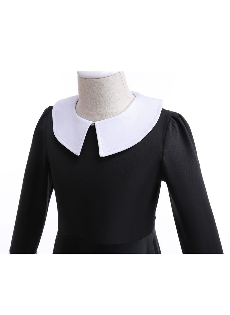 M MIAOYAN Kids Girls Costume Suit TV Series Princess Dress Long Sleeve Skirt Cosplay Outfit Clothes  - Image 5