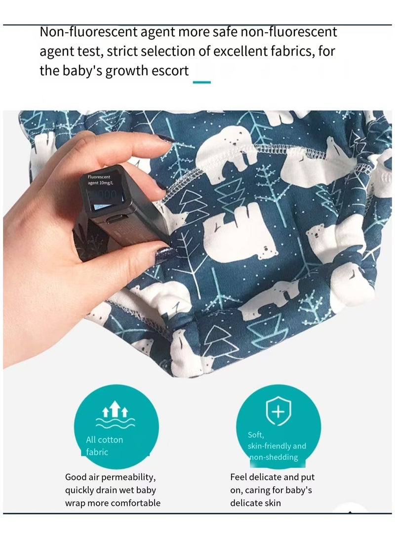 انسولار جديد 6 طبقات تنفس القطن السراويل التدريب ، ل حجم 11-14 كجم ، 2 - Image 3