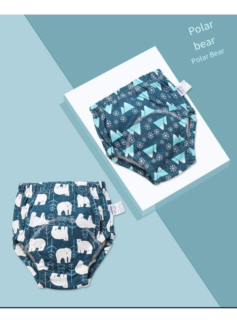 انسولار جديد 6 طبقات تنفس القطن السراويل التدريب ، ل حجم 11-14 كجم ، 2 - Image 5