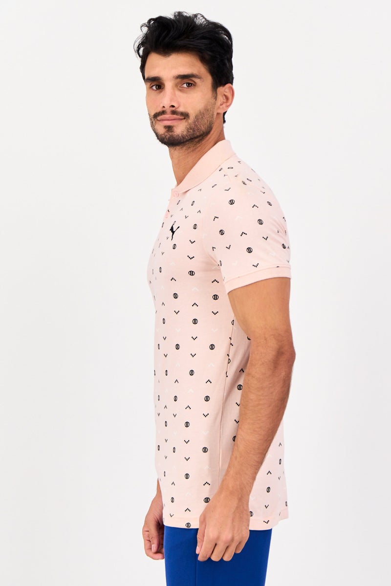 PUMA Men Sportswear Fit Short Sleeve Outdoor Polo Shirt, Multicolor - Image 2