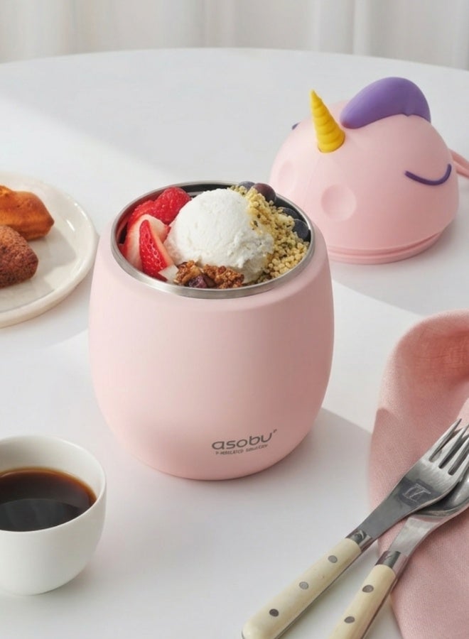 asobu Bestie Unicorn Food Container 600ml - Image 4
