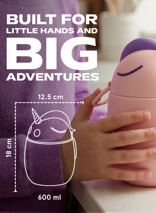 asobu Bestie Unicorn Food Container 600ml - Image 5