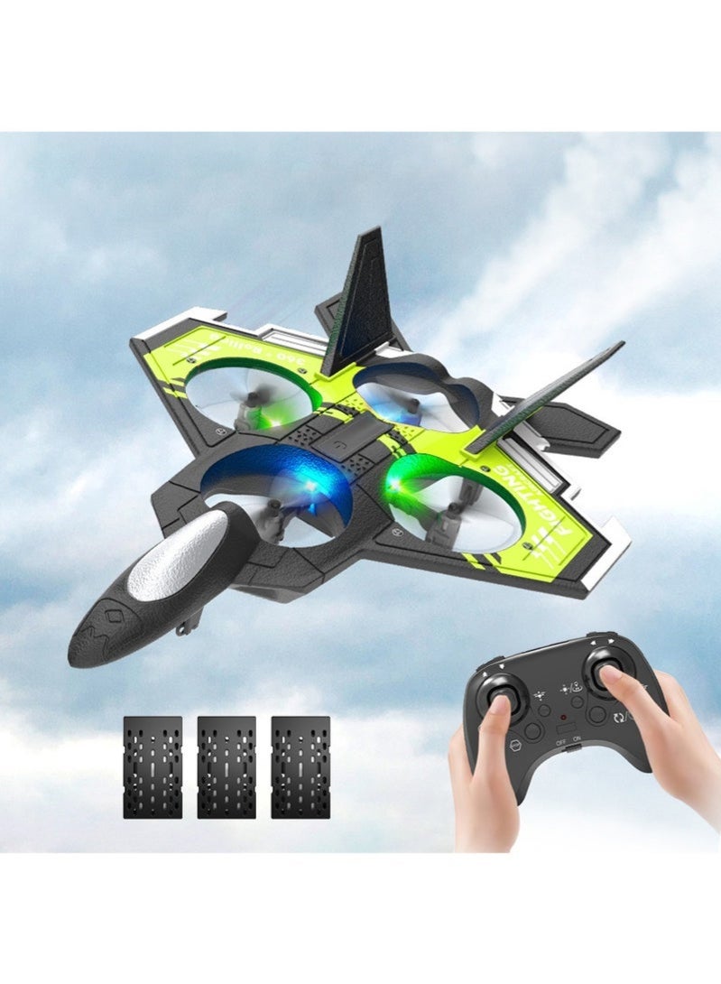 Bukela RC Remote Control Airplane 2.4G Remote Control Fighter Drone Hobby Plane Glider Airplane EPP Foam Toys RC Drone Kids Gift - Image 1