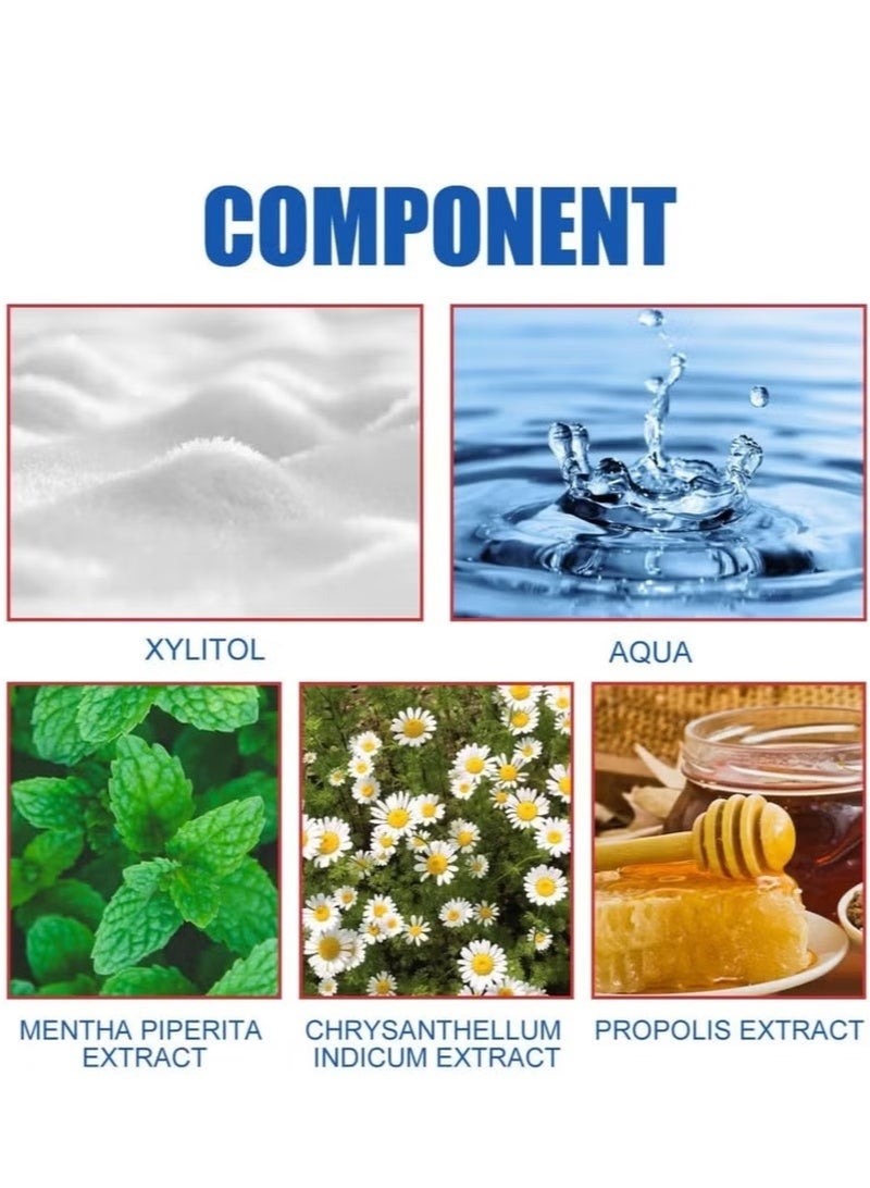 SP-4 Super Whitening Toothpaste, SP-4 Probiotic Whitening Toothpaste, Probiotic Whitening Toothpaste, SP-4 Paste Oral Health Management, Fresh Breath (Red) - Image 2