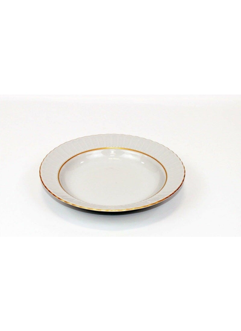 Güral Porselen - Güral Porcelain Mother of Pearl 22 Cm.cukur Tb Two Files - Image 1