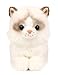Ice King Bear Little Ragdoll Cat Stuffed Animal Kitten Plush Toy Lying - Image 2